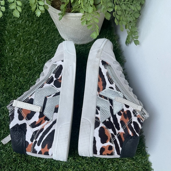 DOLCE VITA🍂🍁leather medium top sneakers 7.5 - Picture 6 of 9